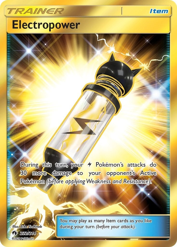 Image for Electropower (Secret) (232/214) (SM8) - Pokemon