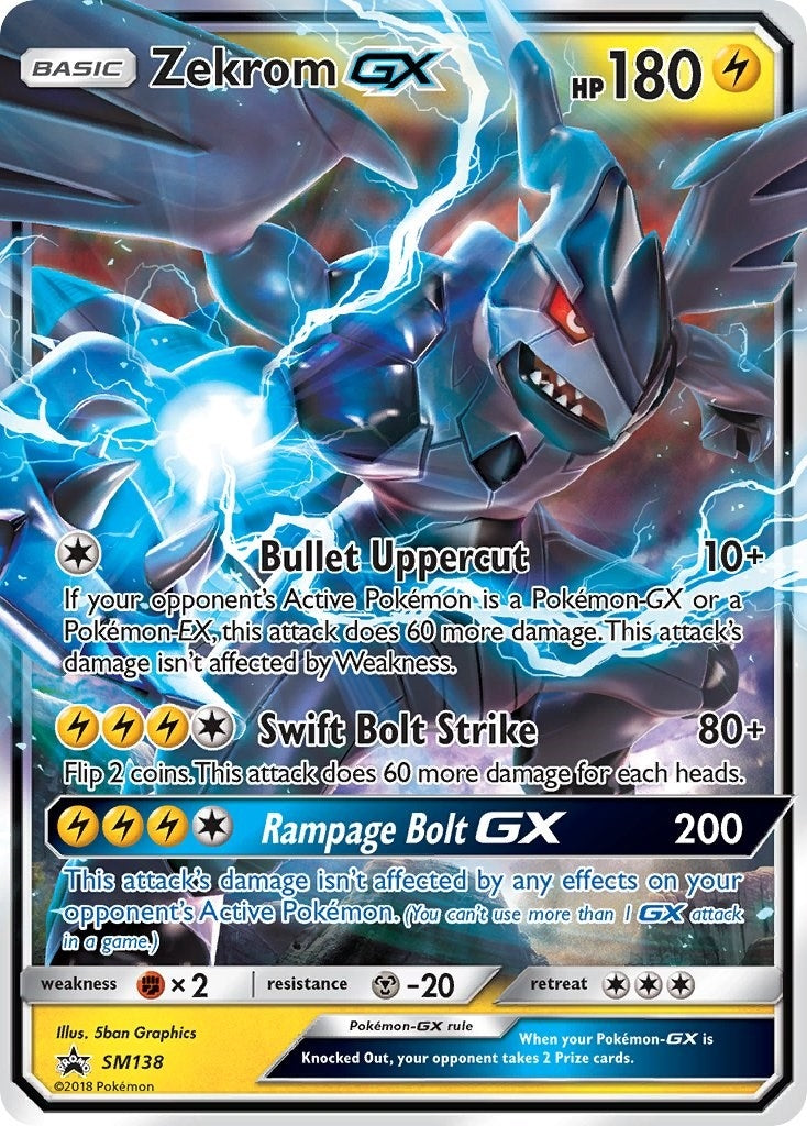 Image for Zekrom GX - SM138 (SM138) (SMP) - Pokemon