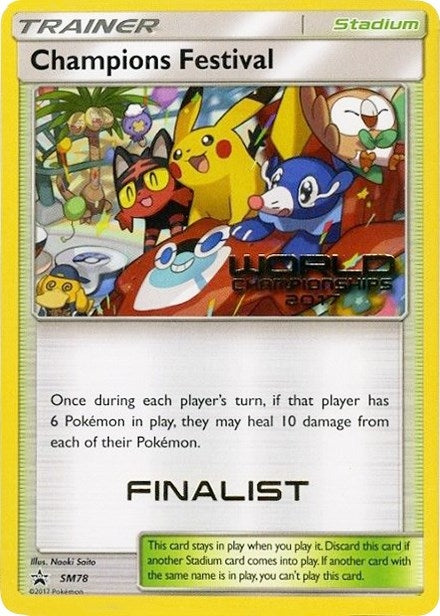 Image for Champions Festival - SM78 (World Championships 2017) [Finalist] (SM78) (SMP) - Pokemon