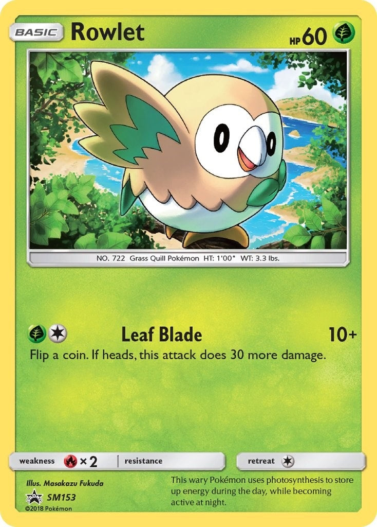 Image for Rowlet - SM153 (SM153) (SMP) - Pokemon