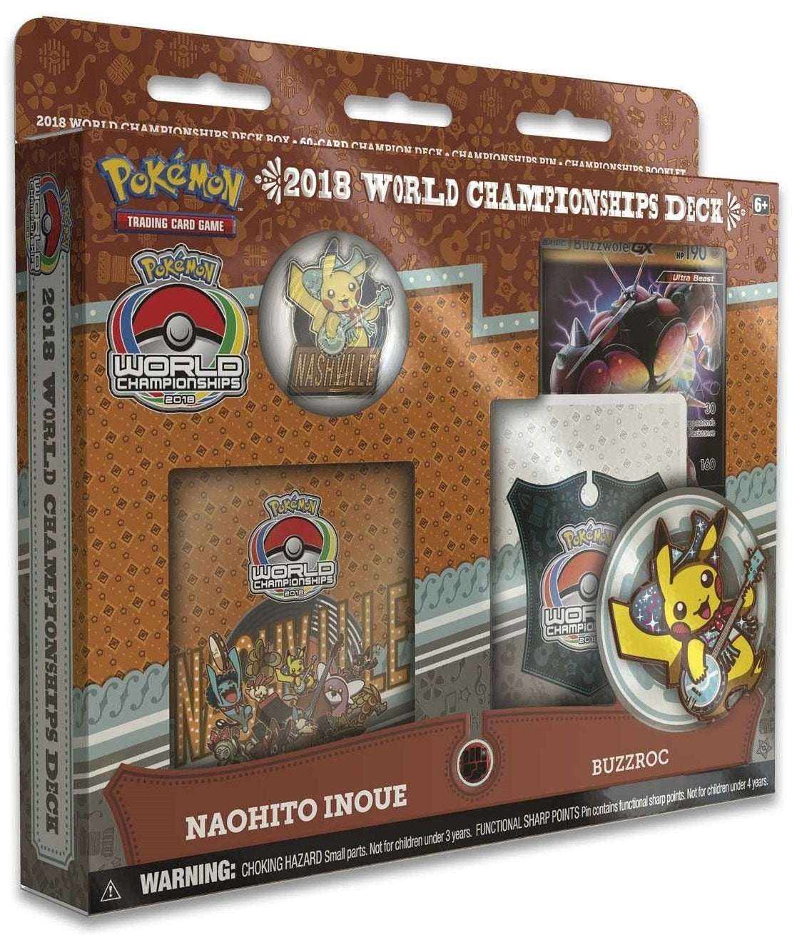 Image for 2018 World Championship Deck: Naohito Inoue (Buzzroc) - Pokemon