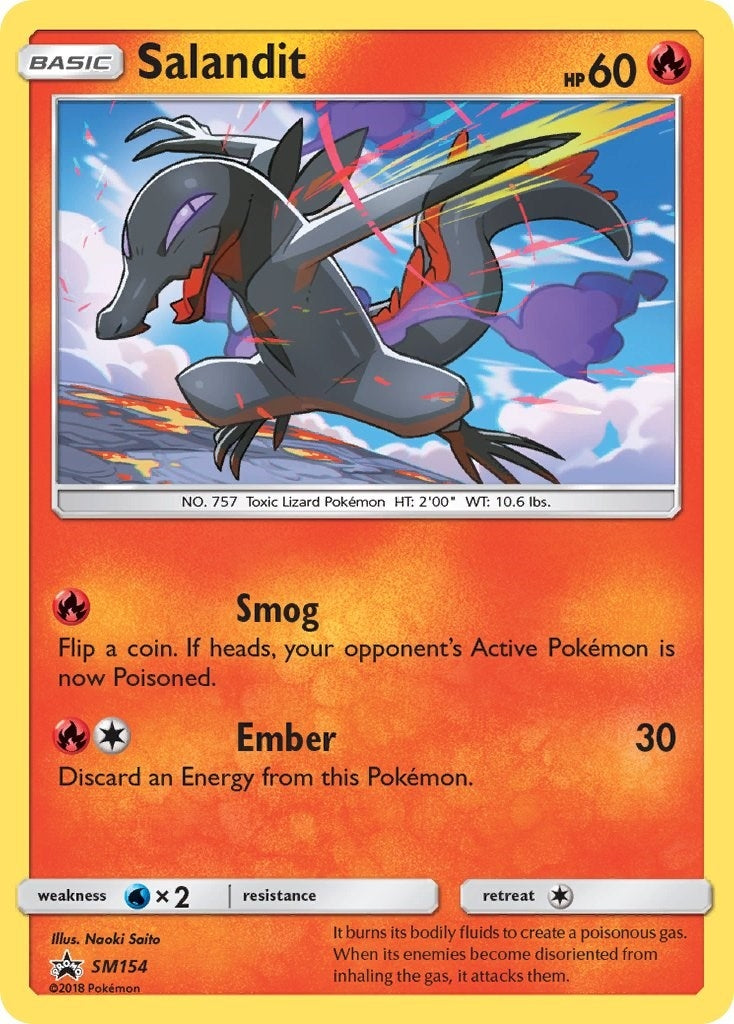Image for Salandit - SM154 (SM154) (SMP) - Pokemon