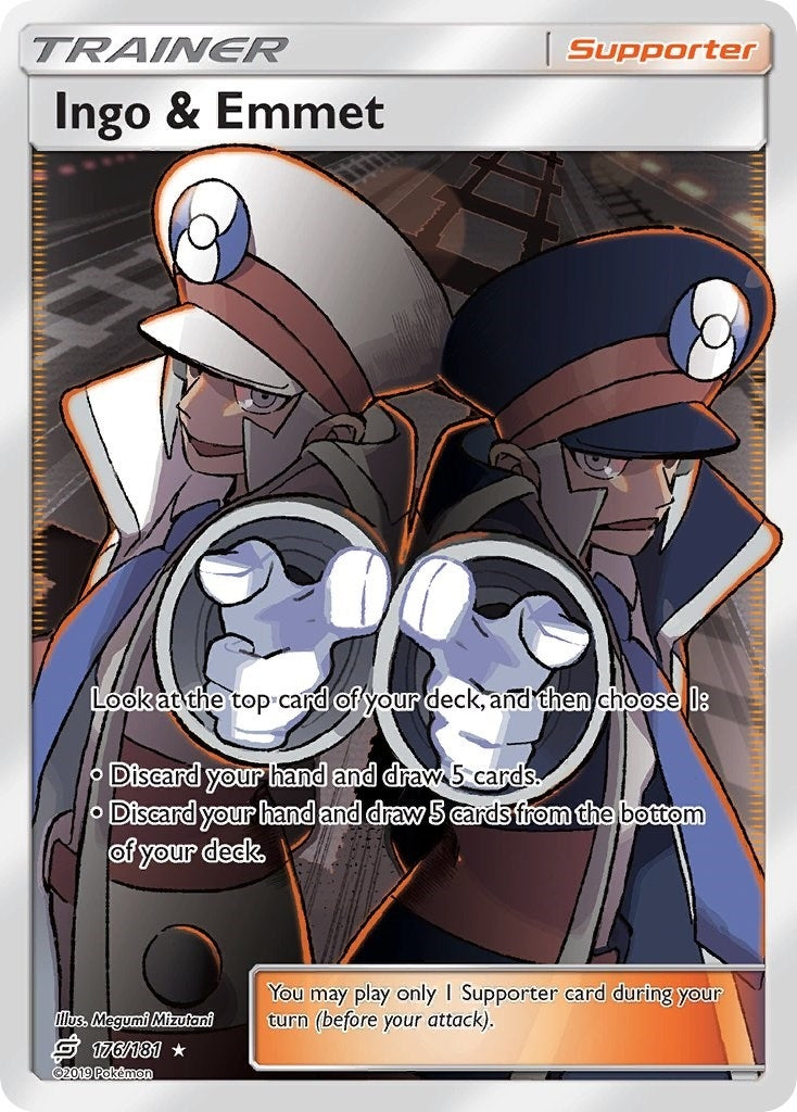 Ingo & Emmet (Full Art) (176/181) (SM9)