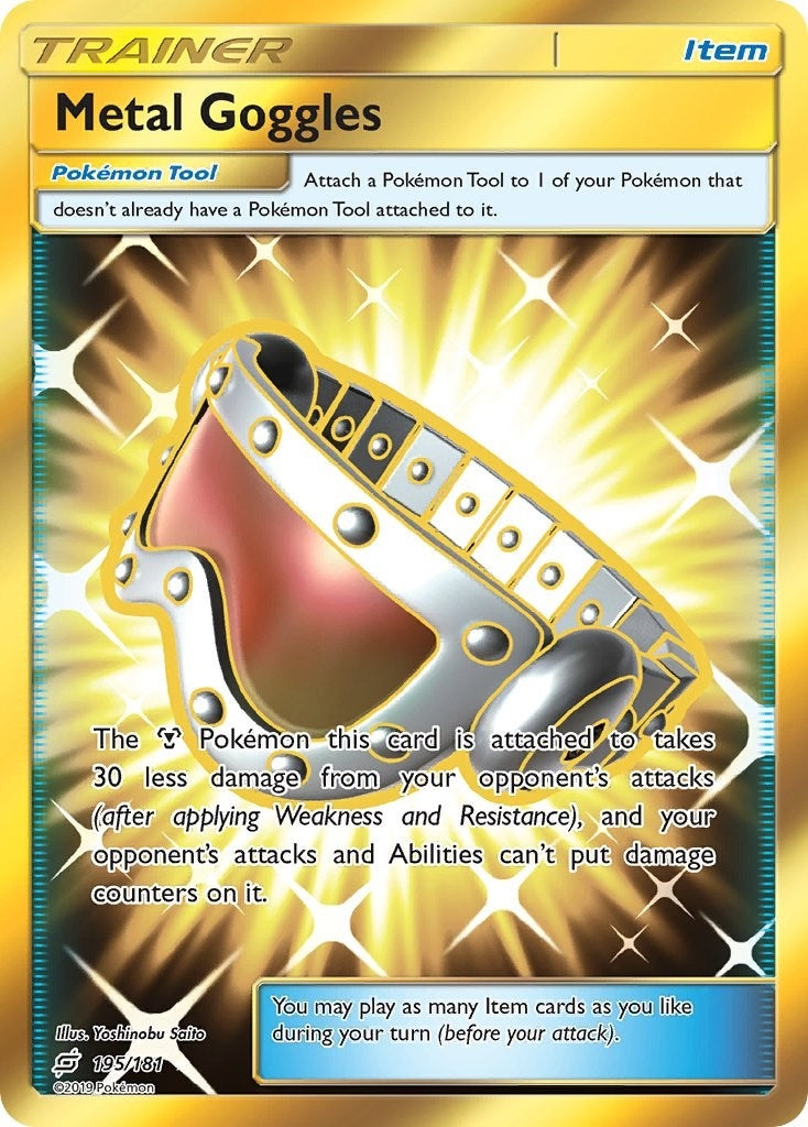 Metal Goggles (Secret) (195/181) (SM9)
