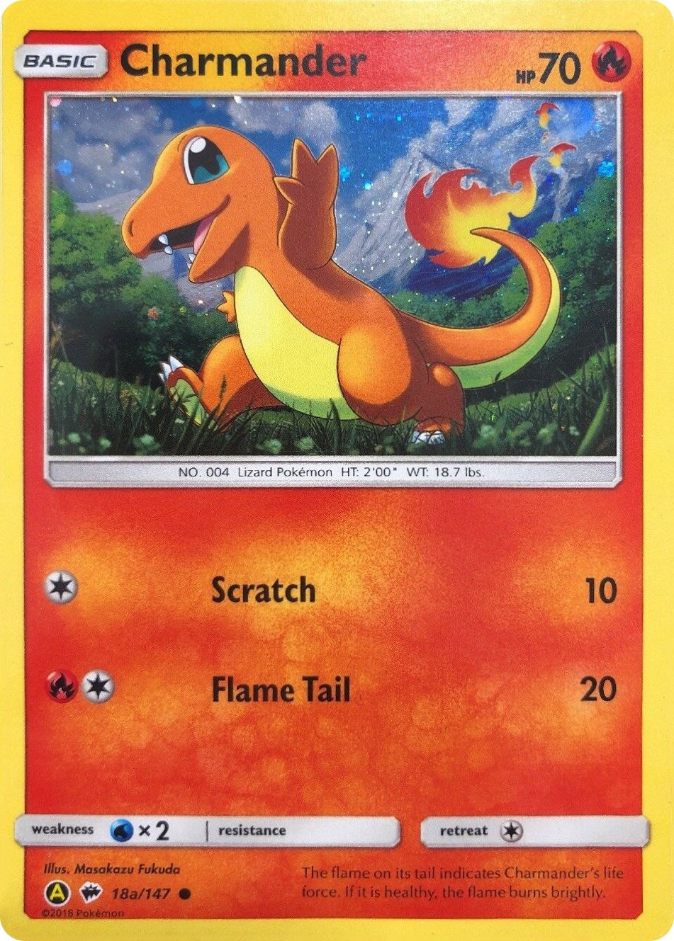 Image for Charmander - 18a/147 (018a/147) (PR) - Pokemon
