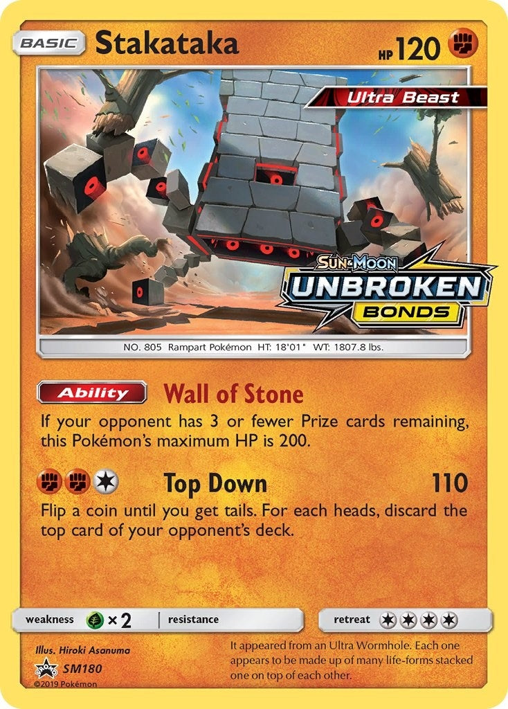 Image for Stakataka - SM180 (Prerelease) (SM180) (SMP) - Pokemon