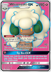 Image for Whimsicott GX (Full Art) (206/214) (SM10) - Pokemon
