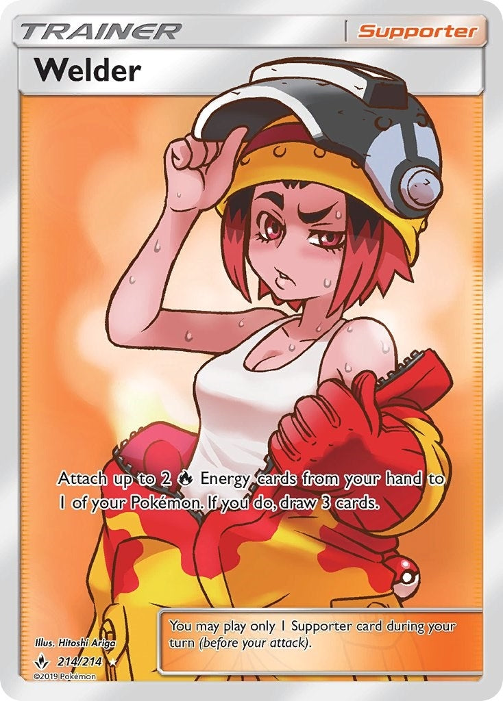 Image for Welder (Full Art) (214/214) (SM10) - Pokemon