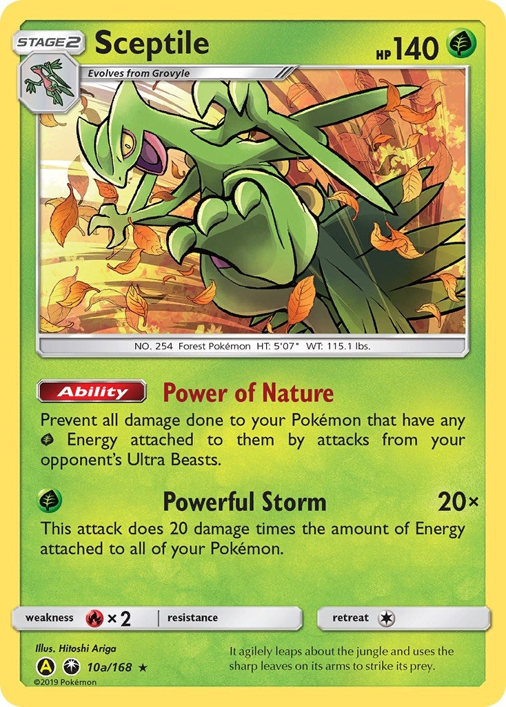Image for Sceptile - 10a/168 (010a/168) (PR) - Pokemon