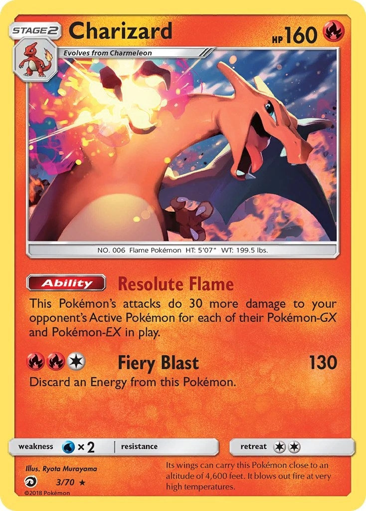 Image for Charizard - 3/70 (Let's Play, Eevee!) (003/070) (PR) - Pokemon