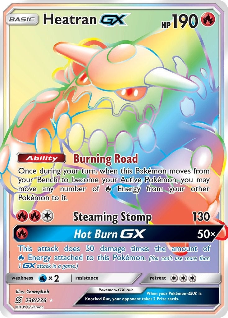 Heatran GX (Secret) (238/236) (SM11)