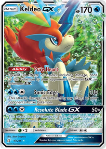 Image for Keldeo GX (47/236) (SM11) - Pokemon