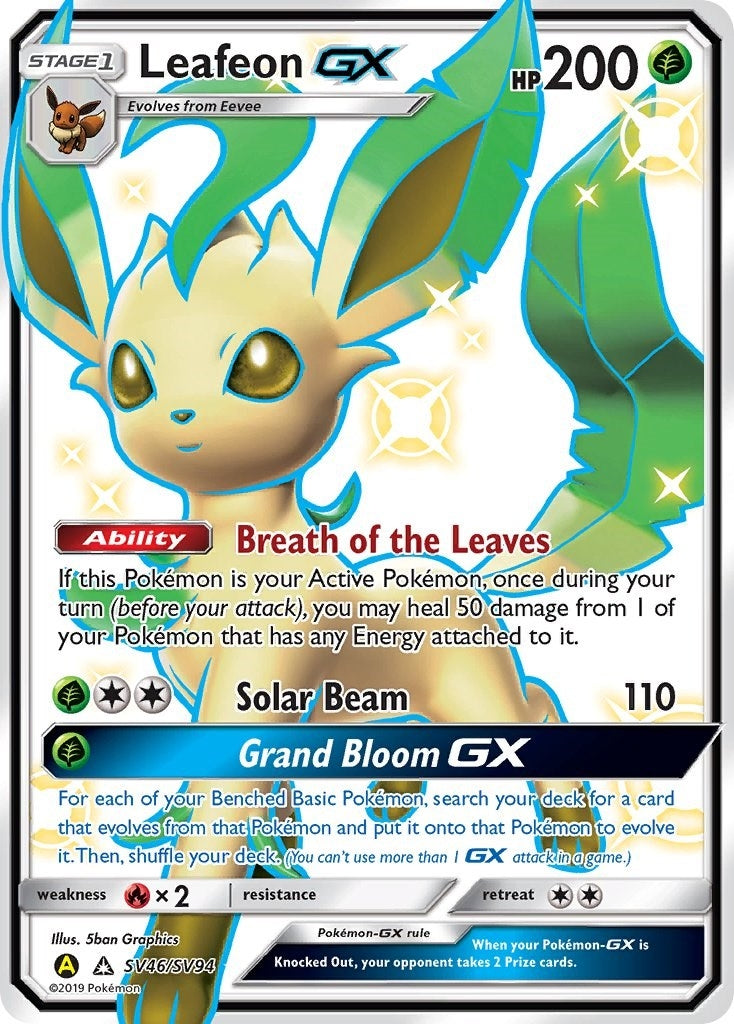 Image for Leafeon GX (SV46/SV94) (HIF:SV) - Pokemon