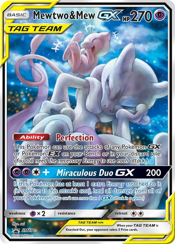 Image for Mewtwo & Mew GX - SM191 (SM191) (SMP) - Pokemon