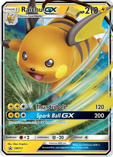 Raichu GX - SM213 (SM213) (SM Promos) (SMP)