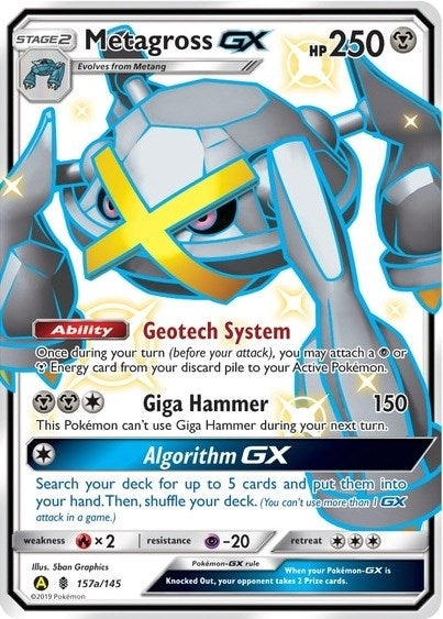 Image for Metagross GX - 157a/145 (157a/145) (PR) - Pokemon