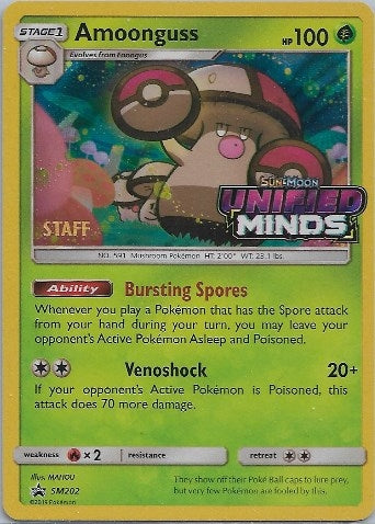Image for Amoonguss - SM202 (Prerelease) [Staff] (SM202) (SMP) - Pokemon