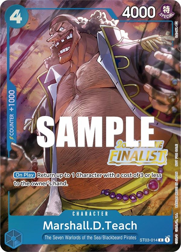 Marshall.D.Teach (Offline Regional 2023) [Finalist]