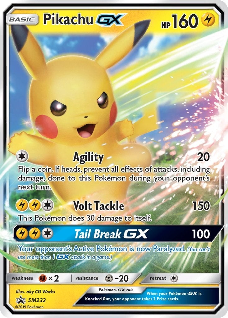 Image for Pikachu GX - SM232 (SM232) (SMP) - Pokemon