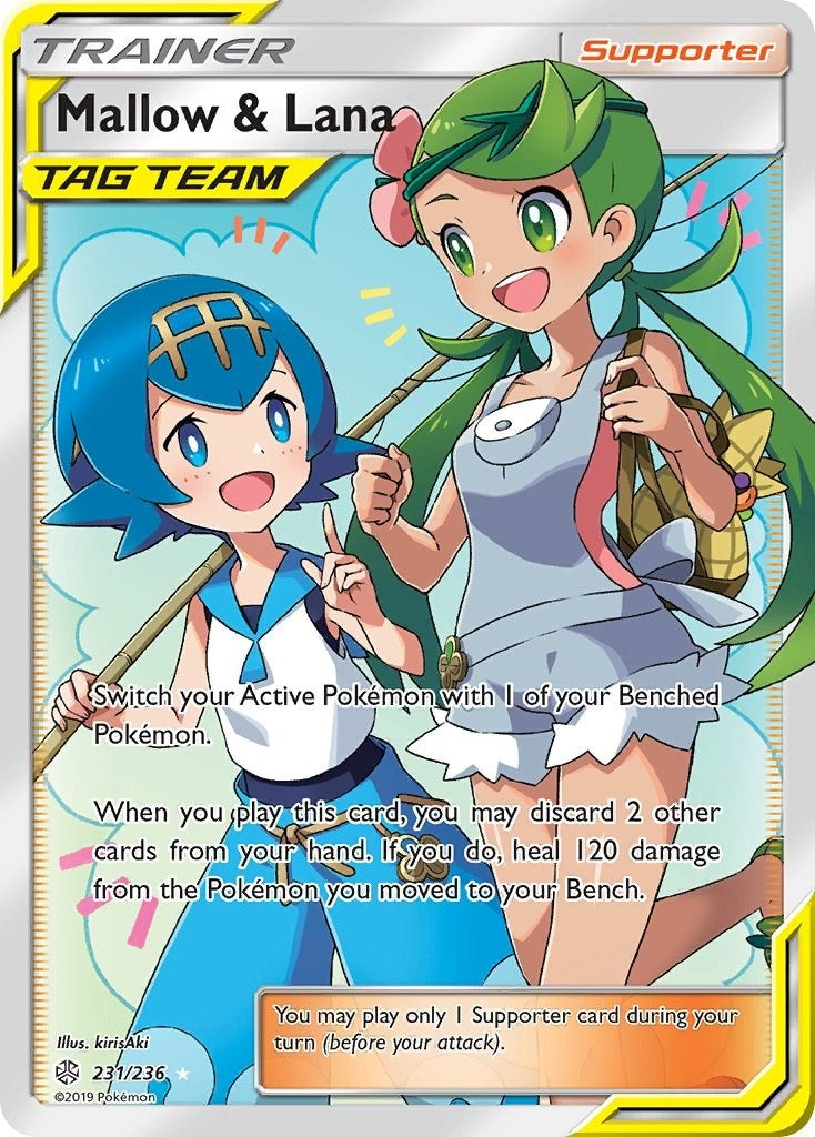 Mallow & Lana (Full Art) (231/236) (SM12)