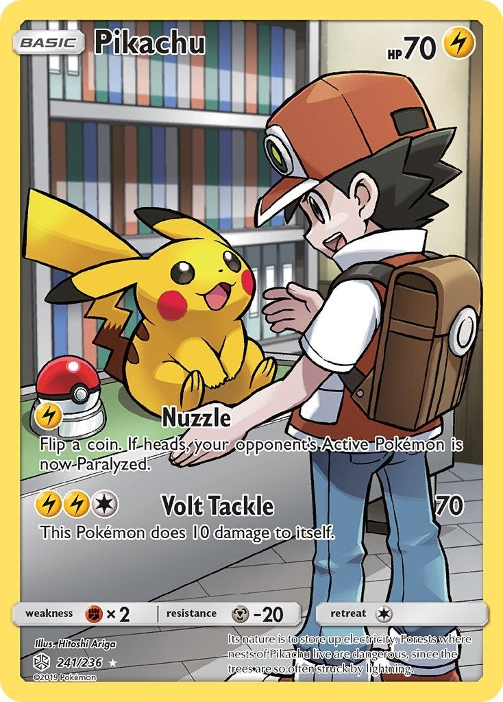 Image for Pikachu (Secret) (241/236) (SM12) - Pokemon