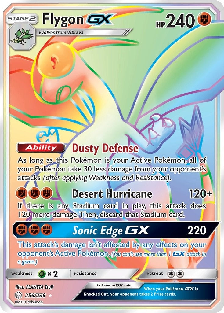 Image for Flygon GX (Secret) (256/236) (SM12) - Pokemon