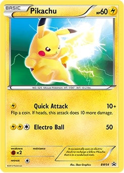 Image for Pikachu - BW54 (BW54) (PR) - Pokemon