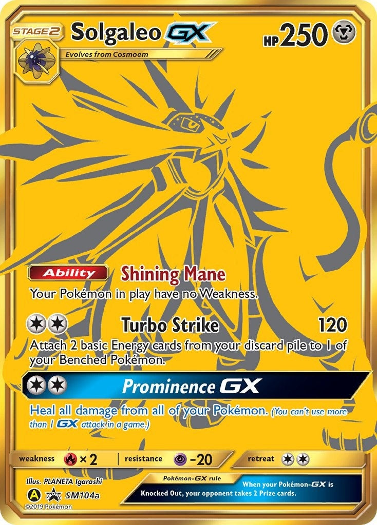 Image for Solgaleo GX - SM104a (SM104a) (SMP) - Pokemon