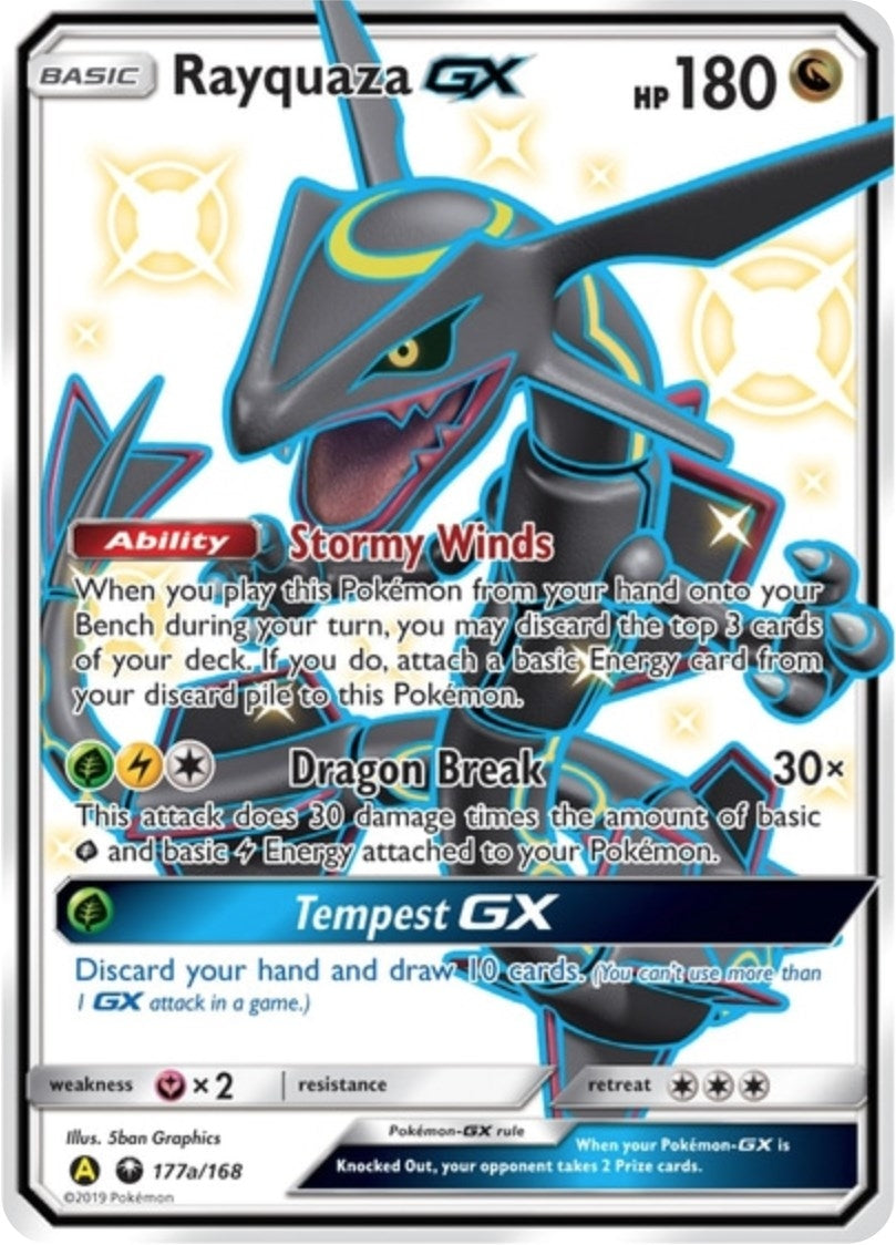 Image for Rayquaza GX - 177a/168 (177a/168) (PR) - Pokemon