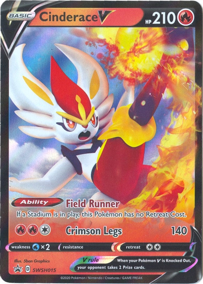 Image for Cinderace V - SWSH015 (SWSH015) (SWSD) - Pokemon