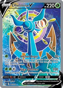 Image for Dhelmise V (Full Art) (187/202) (SWSH01) - Pokemon