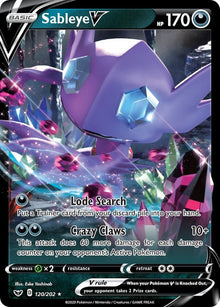 Image for Sableye V (120/202) (SWSH01) - Pokemon