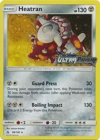 Image for Heatran - 88/156 (Prerelease) (088/156) (PR) - Pokemon