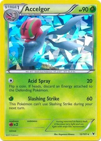 Image for Accelgor - 12/101 (Cracked Ice Holo) (012/101) (PR) - Pokemon