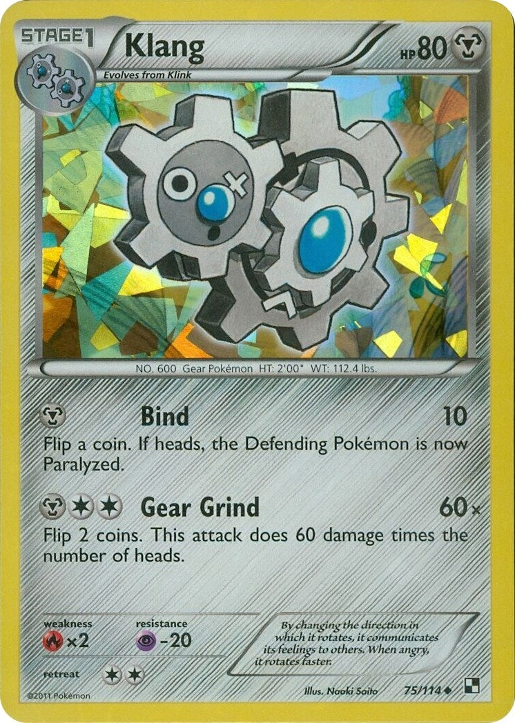 Image for Klang - 75/114 (Cracked Ice Holo) (075/114) (BLE) - Pokemon