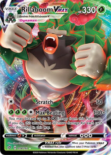 Image for Rillaboom VMAX (018/192) (SWSH02) - Pokemon