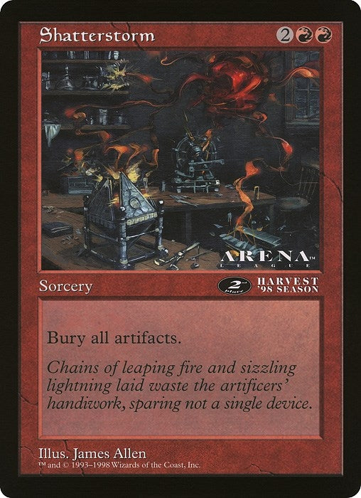 Image for Shatterstorm (2nd Place) (Arena League) - Magic: The Gathering
