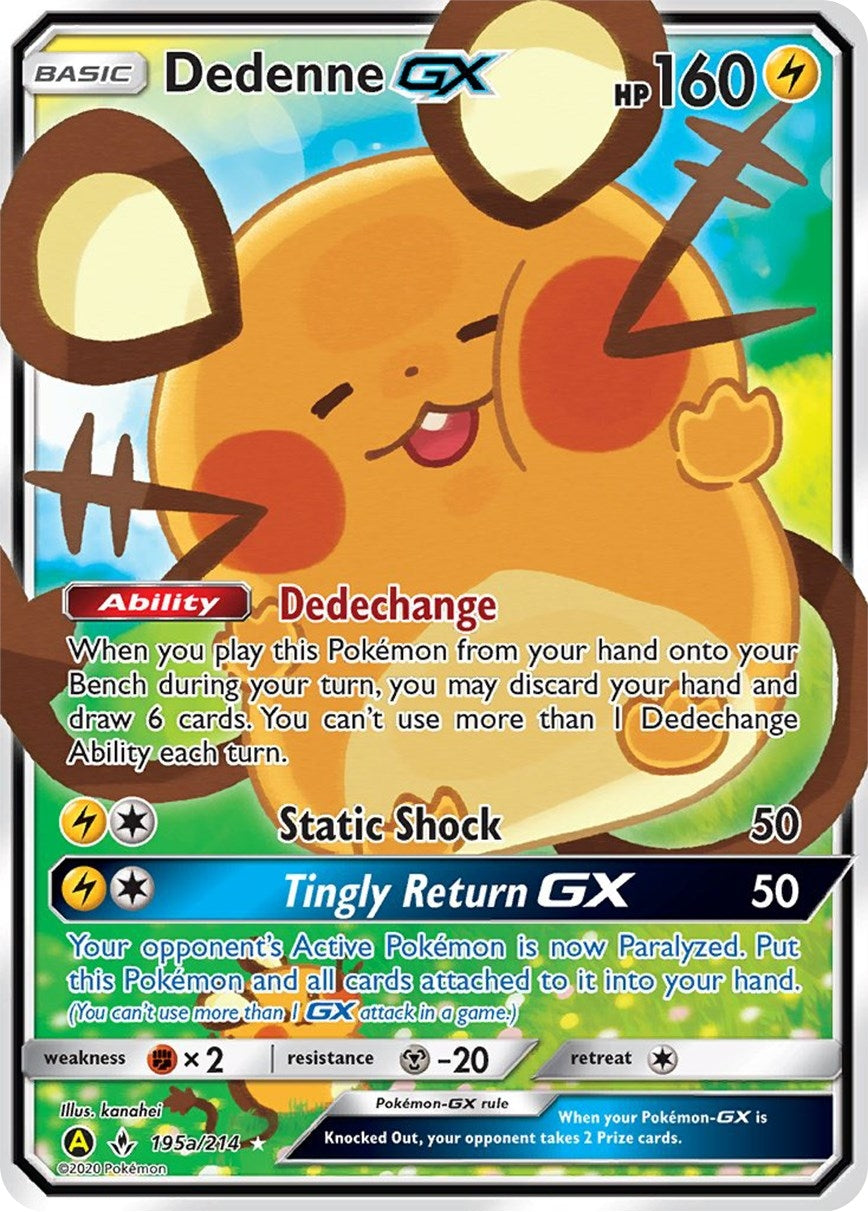 Image for Dedenne GX - 195a/214 (195a/214) (PR) - Pokemon