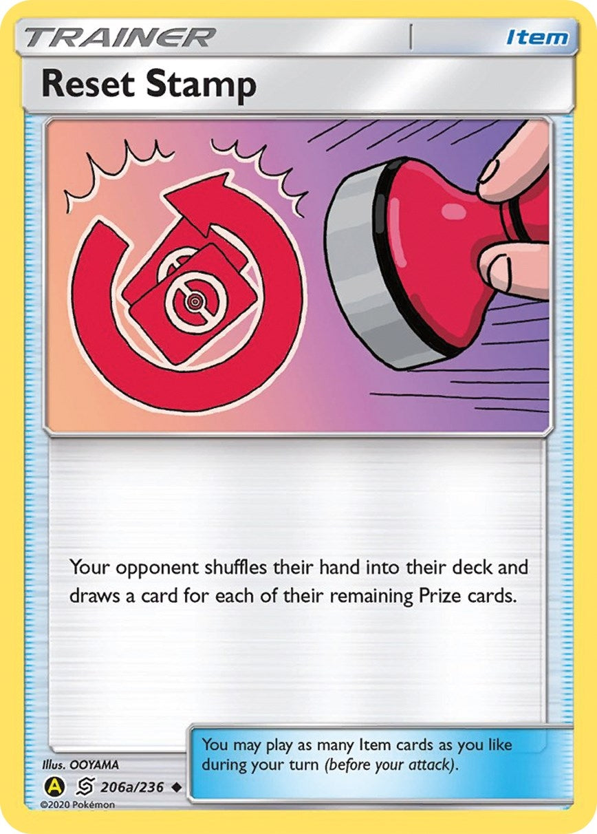 Image for Reset Stamp - 206a/236 (206a/236) (PR) - Pokemon