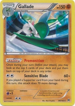 Image for Gallade - 84/162 (Cosmos Holo) (084/162) (BLE) - Pokemon