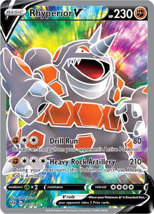 Rhyperior V (Full Art) (181/189) (SWSH03)