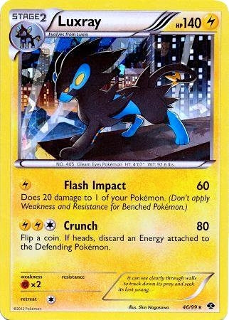 Image for Luxray - 46/99 (Cracked Ice Holo) (046/099) (BLE) - Pokemon