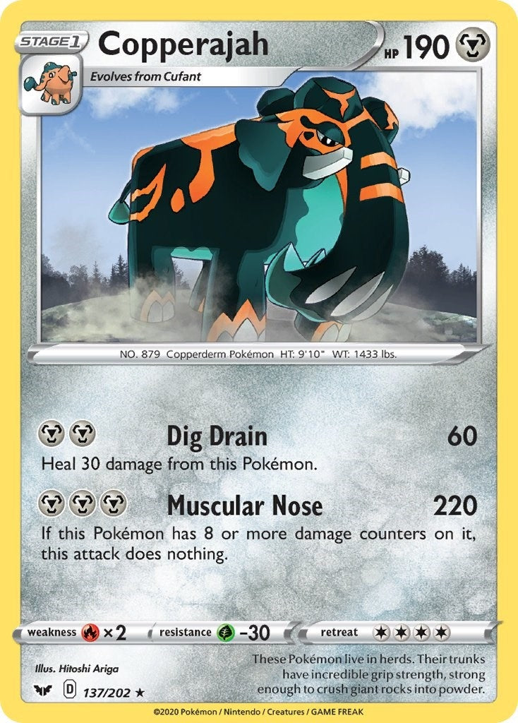 Image for Copperajah - 137/202 (Non-Holo Gamestop Exclusive) (137/202) (BLE) - Pokemon