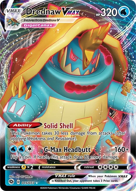 Image for Drednaw VMAX (15/73) (CHP) - Pokemon