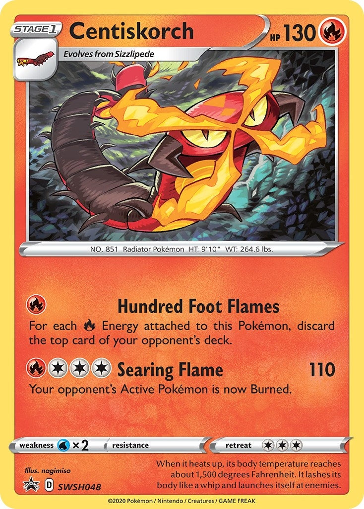 Image for Centiskorch - SWSH048 (SWSH048) (SWSD) - Pokemon