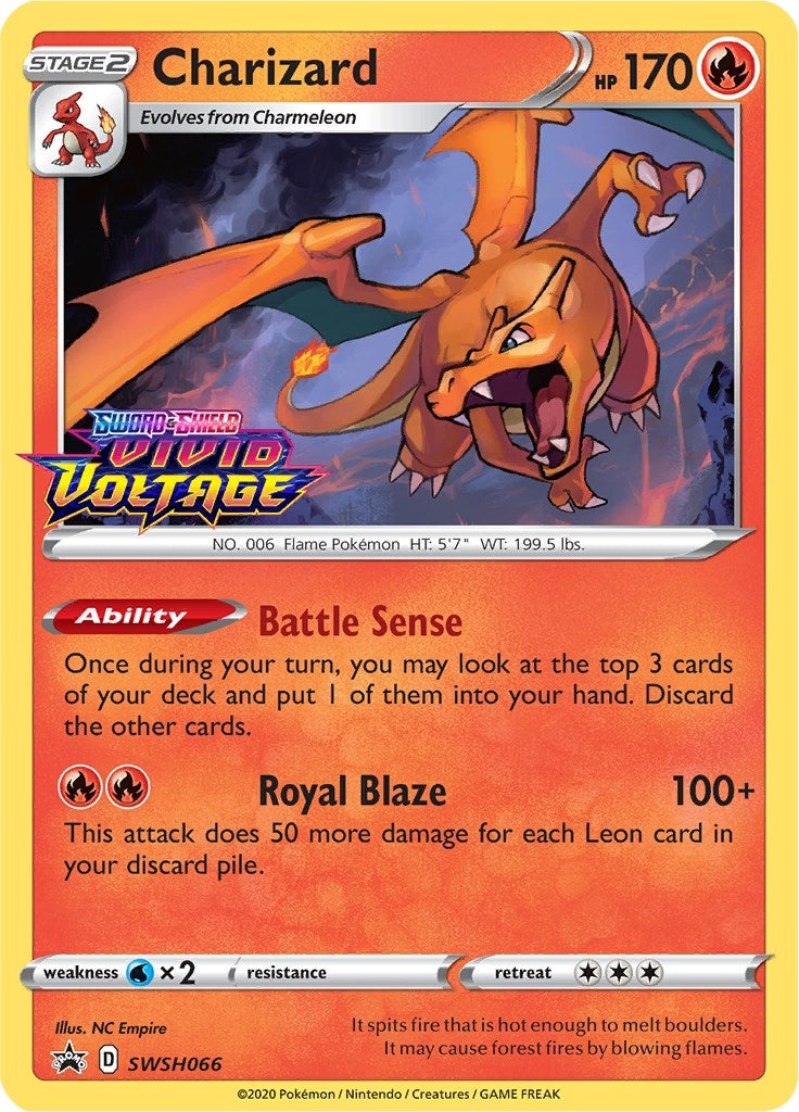 Image for Charizard - SWSH066 (Prerelease) (SWSH066) (SWSD) - Pokemon