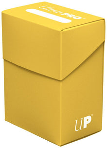 Solid Color Deck Box - Yellow (No Front Logo)