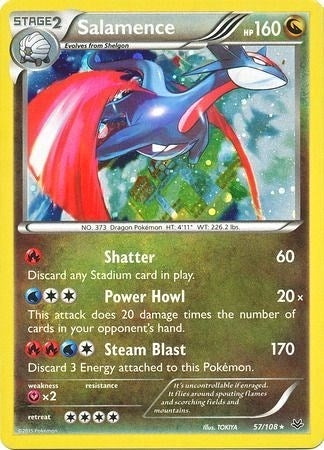 Image for Salamence - 57/108 (Cosmos Holo) (057/108) (BLE) - Pokemon