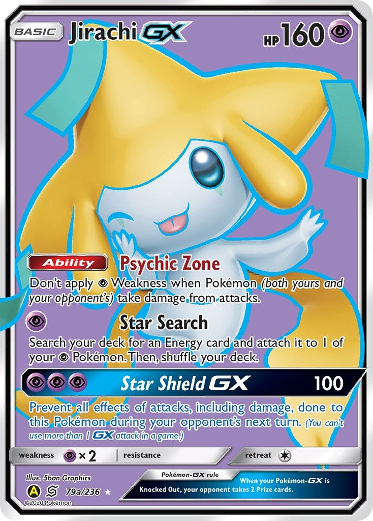 Image for Jirachi GX - 79a/236 (079a/236) (PR) - Pokemon