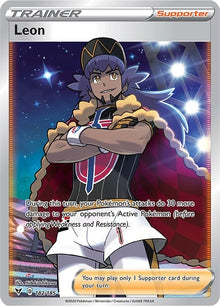 Image for Leon (Full Art) (182/185) (SWSH04) - Pokemon
